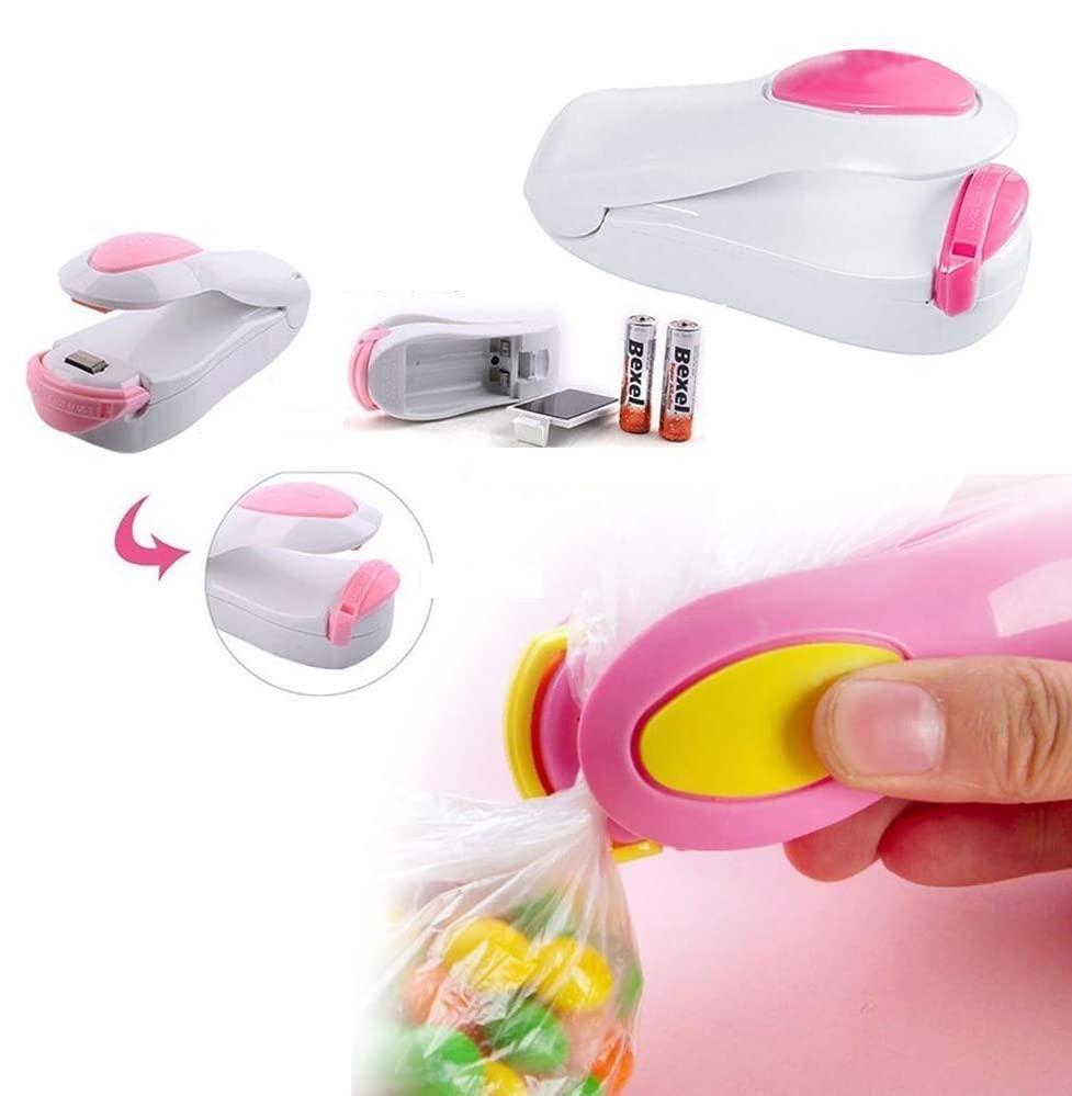 Portable Mini Heat Sealer Machine – Handheld Food & Snack Bag Sealing Tool for Airtight Storage (Multicolor)