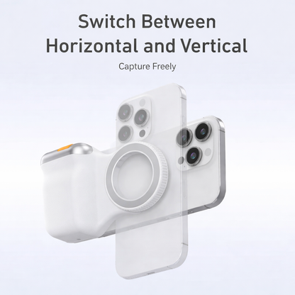 MagSnap Magnetic Camera Grip Compatible for iPhone & Android