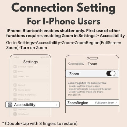 MagSnap Magnetic Camera Grip Compatible for iPhone & Android