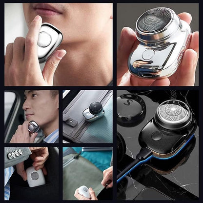 Premium Mini Electric Shaver for Men | Portable Pocket Shaver ✈️ | USB Rechargeable Smooth Grooming Trimmer