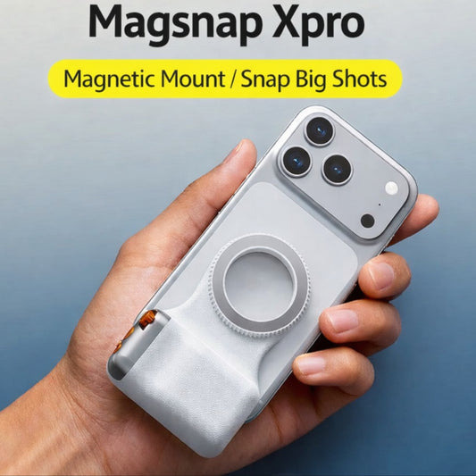 MagSnap Magnetic Camera Grip Compatible for iPhone & Android