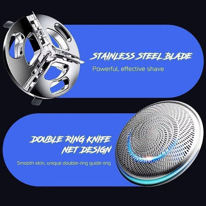 Premium Mini Electric Shaver for Men | Portable Pocket Shaver ✈️ | USB Rechargeable Smooth Grooming Trimmer